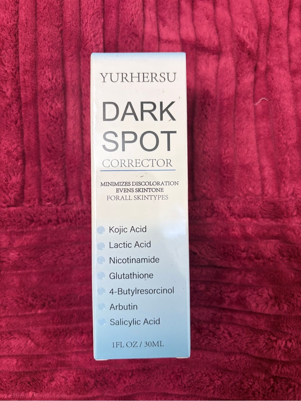 Dark Spot Corrector Serum — Light Blue